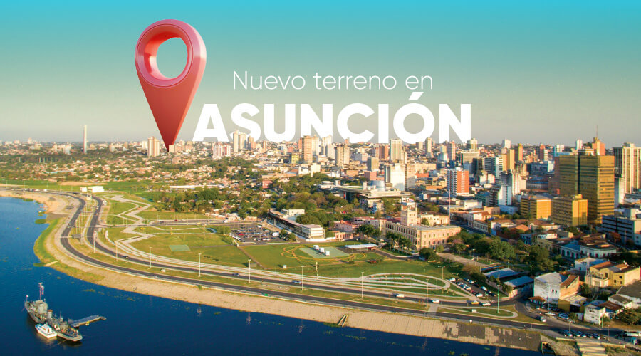 ¡Tenemos nuevo terreno en Asunción!