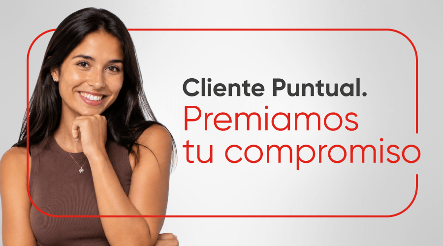 Participá de Cliente Puntual y ganá Gs. 2.5 millones